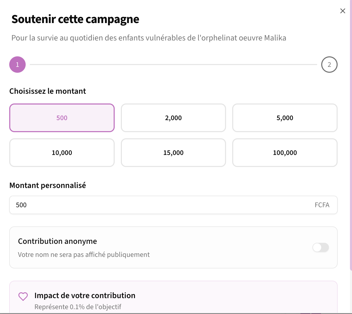 Participate in a campaign